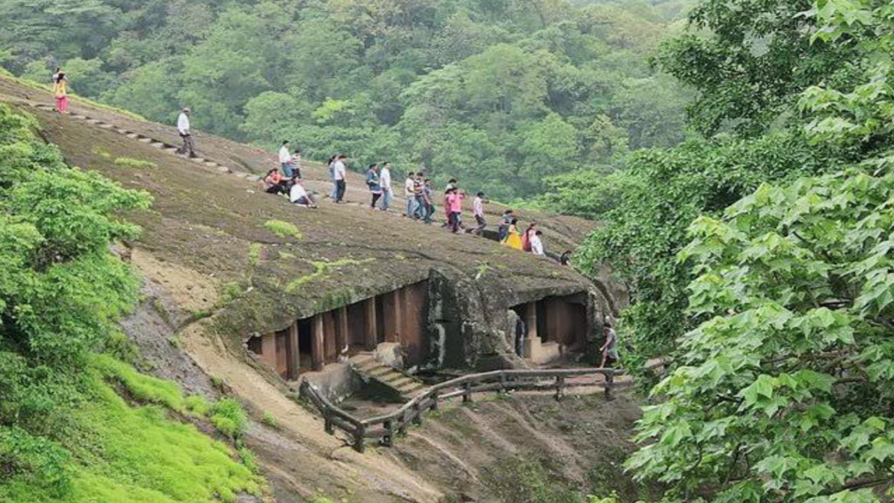 Kanheri Caves Sanjay Gandhi National Park, Kanheri Caves Sanjay Gandhi National Park in hindi