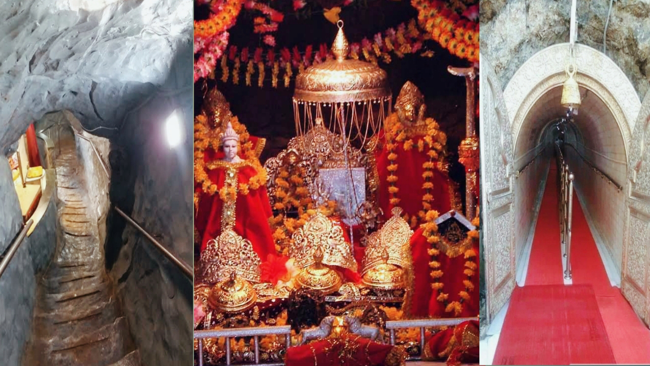 Inside Vaishno Devi Temple, Inside Vaishno Devi Temple in hindi