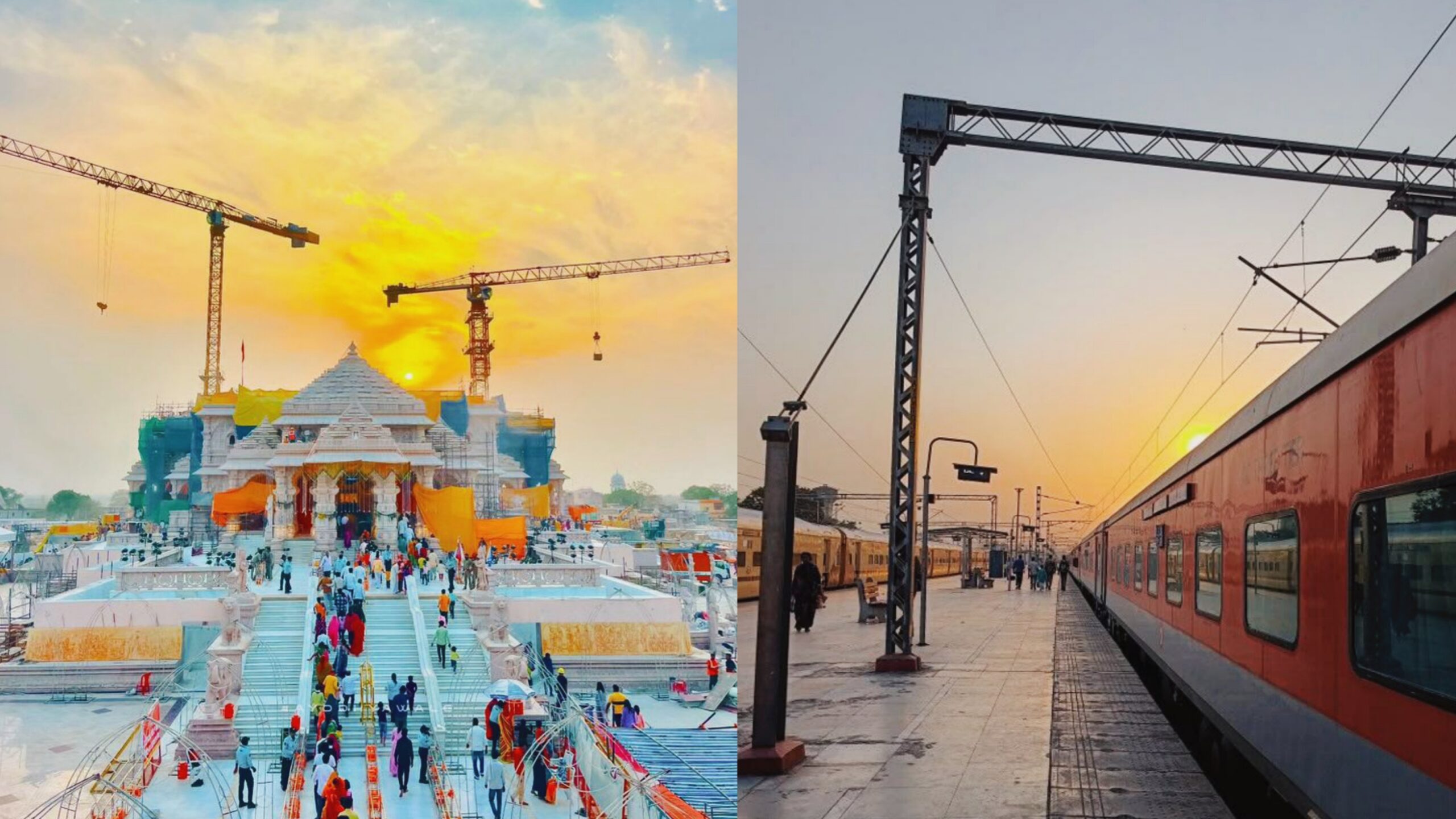 Ayodhya Junction Railway Station to Ram Mandir Distance, Ayodhya Junction Railway Station to Ram Mandir Distance in Hindi