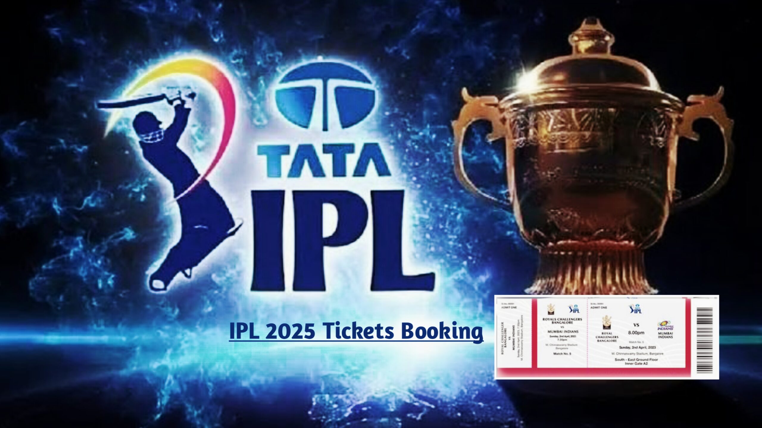 IPL 2025 Tickets Booking, IPL 2025 Tickets Booking in HIndi